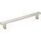 Jeffrey Alexander 160 mm Center-to-Center Satin Nickel Square Anwick Cabinet Pull 867-160SN - alternate 1